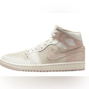 Nike women’s Air Jordan 1 Mid SE “coconut Milk”
